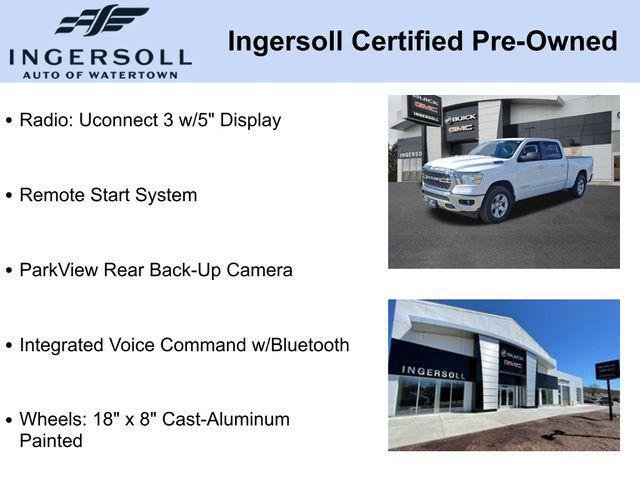 used 2022 Ram 1500 car, priced at $36,818