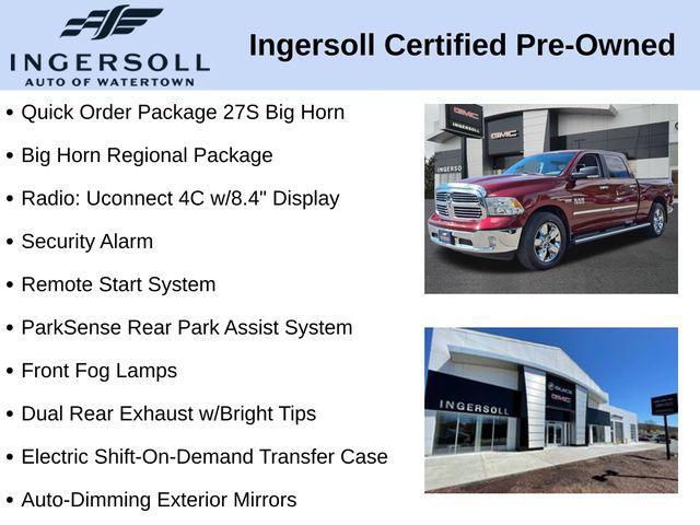 used 2018 Ram 1500 car, priced at $23,856