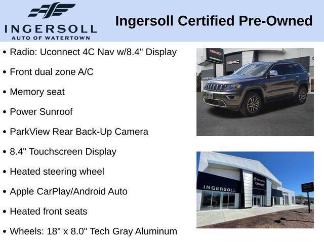 used 2019 Jeep Grand Cherokee car, priced at $18,978