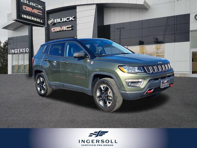 used 2018 Jeep Compass car, priced at $17,524