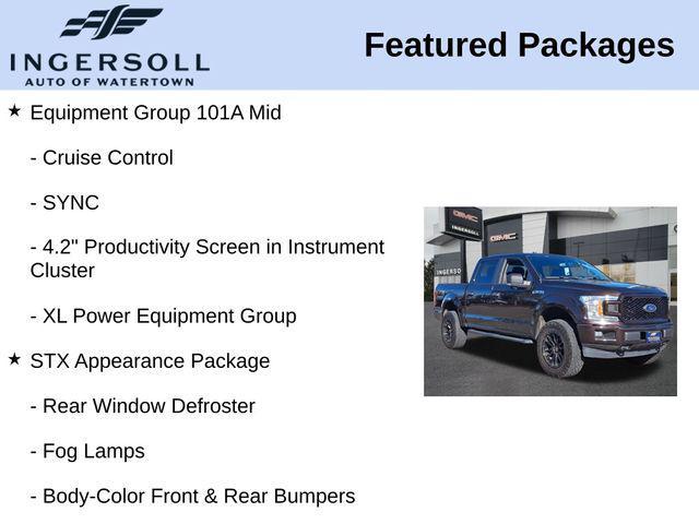 used 2019 Ford F-150 car, priced at $25,714