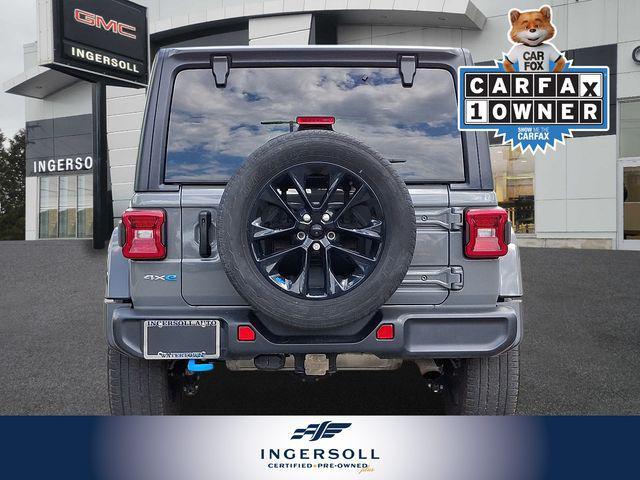 used 2022 Jeep Wrangler Unlimited 4xe car, priced at $33,773