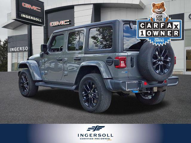 used 2022 Jeep Wrangler Unlimited 4xe car, priced at $33,773