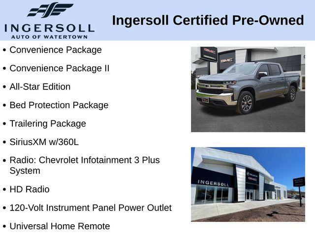 used 2020 Chevrolet Silverado 1500 car, priced at $36,821