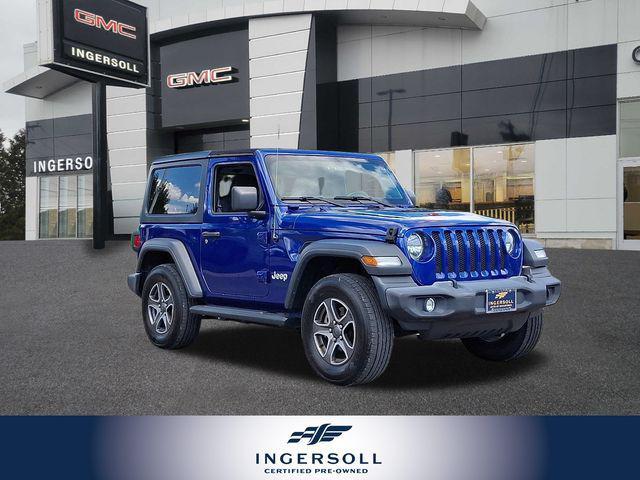 used 2019 Jeep Wrangler car, priced at $21,353