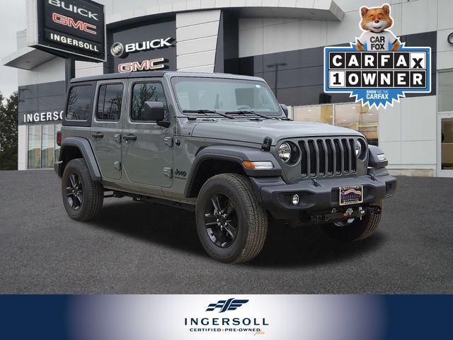 used 2023 Jeep Wrangler car, priced at $35,451