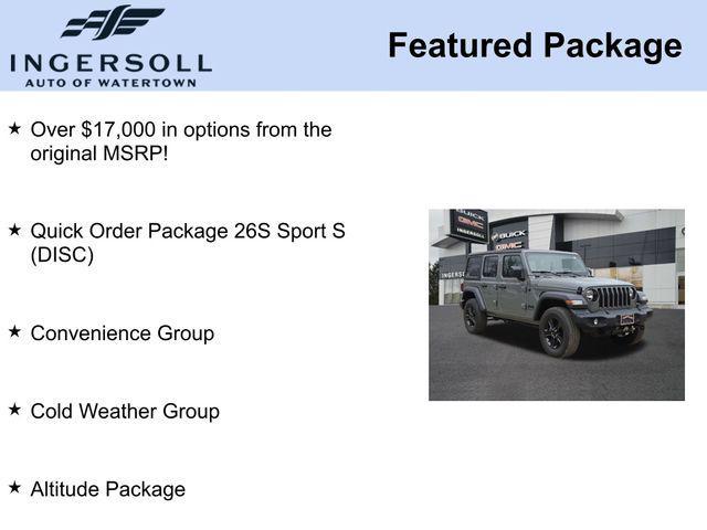 used 2023 Jeep Wrangler car, priced at $35,451