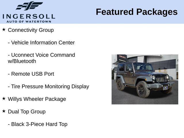 used 2016 Jeep Wrangler car, priced at $14,957