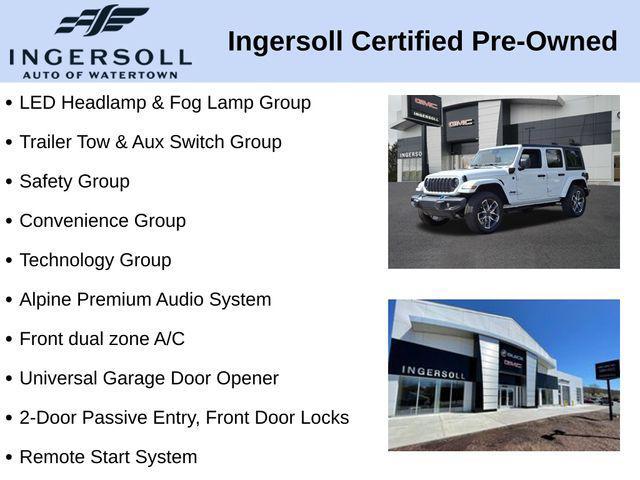 used 2024 Jeep Wrangler 4xe car, priced at $33,968
