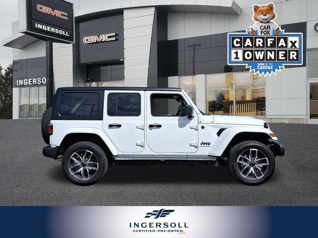 used 2024 Jeep Wrangler 4xe car, priced at $33,968