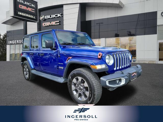 used 2020 Jeep Wrangler Unlimited car, priced at $37,220