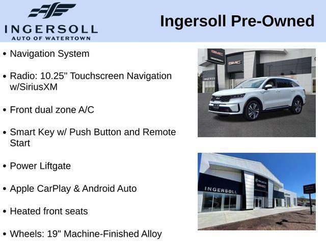 used 2022 Kia Sorento Plug-In Hybrid car, priced at $24,964