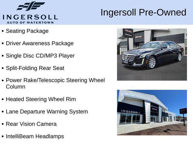 used 2014 Cadillac CTS car, priced at $13,967