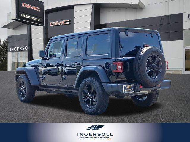 used 2022 Jeep Wrangler Unlimited car, priced at $30,927