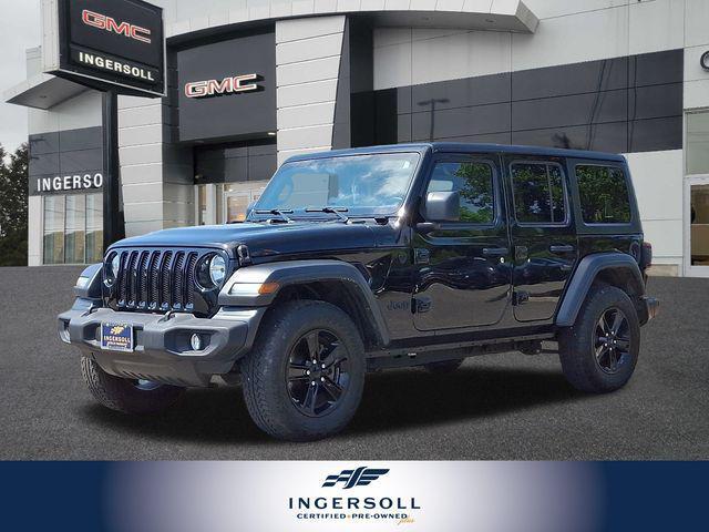 used 2022 Jeep Wrangler Unlimited car, priced at $30,927