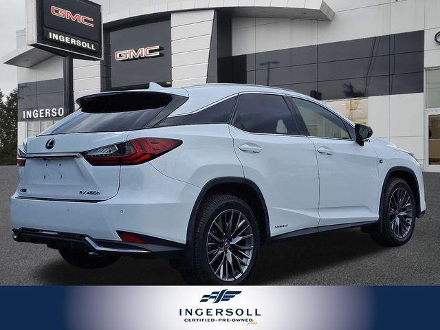 used 2021 Lexus RX 450h car, priced at $37,840