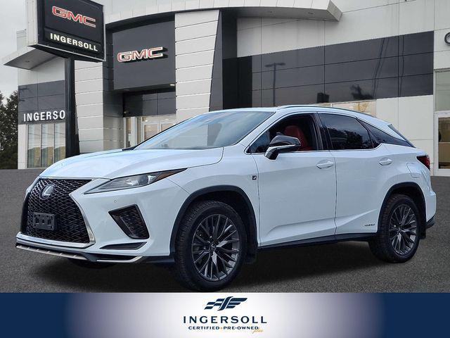 used 2021 Lexus RX 450h car, priced at $37,840