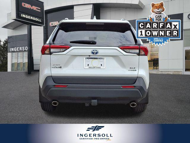 used 2023 Toyota RAV4 Hybrid car, priced at $36,000