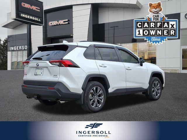 used 2023 Toyota RAV4 Hybrid car, priced at $36,000