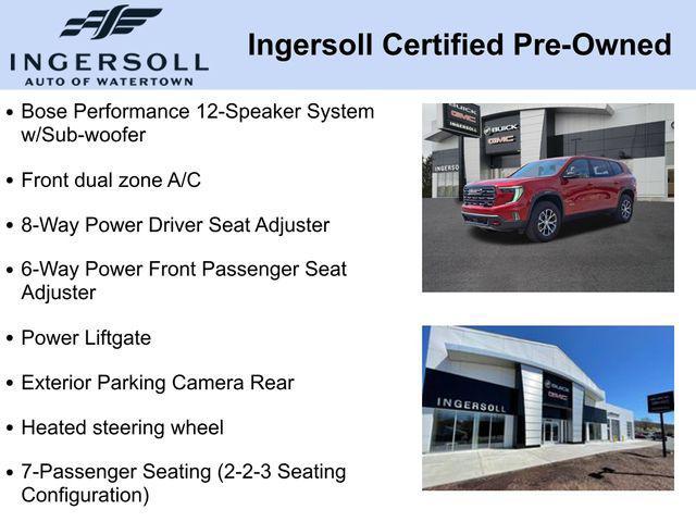 used 2024 GMC Acadia car, priced at $48,939