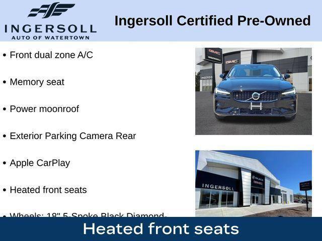 used 2024 Volvo S60 car, priced at $32,899