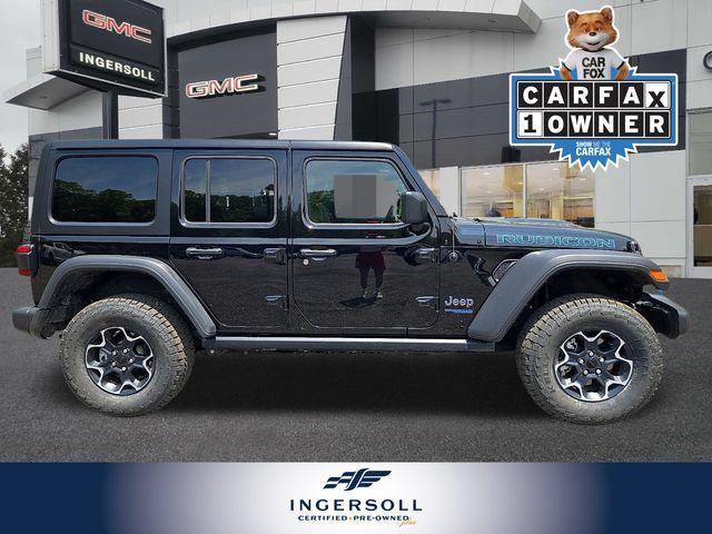 used 2022 Jeep Wrangler Unlimited 4xe car, priced at $33,862