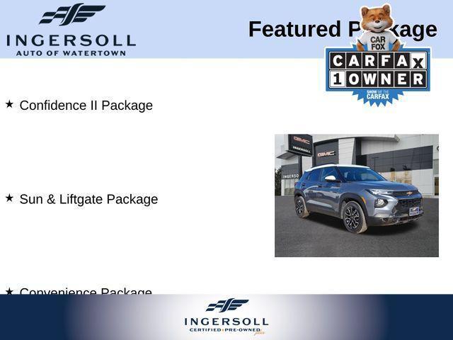 used 2022 Chevrolet TrailBlazer car, priced at $17,465