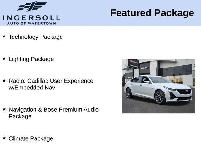 used 2023 Cadillac CT5 car, priced at $36,700