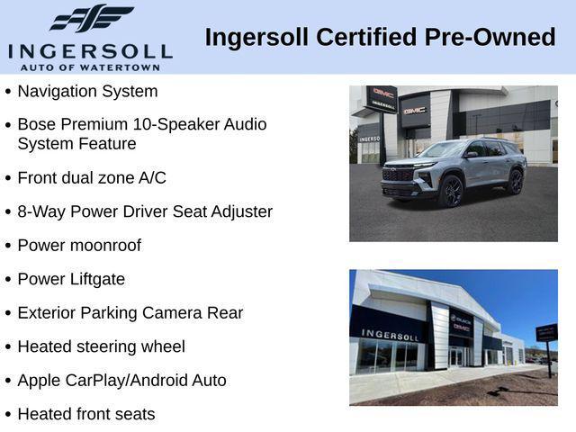 used 2024 Chevrolet Traverse car, priced at $50,387
