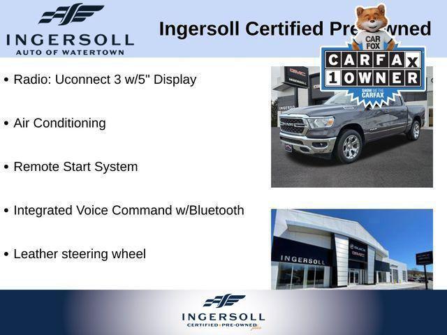 used 2022 Ram 1500 car, priced at $36,911