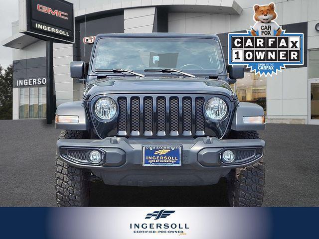 used 2021 Jeep Wrangler Unlimited car, priced at $32,338