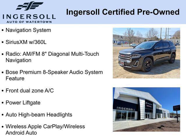 used 2022 GMC Acadia car, priced at $32,906