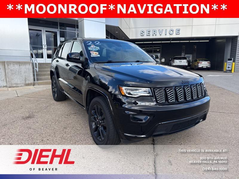 used 2022 Jeep Grand Cherokee car, priced at $25,172