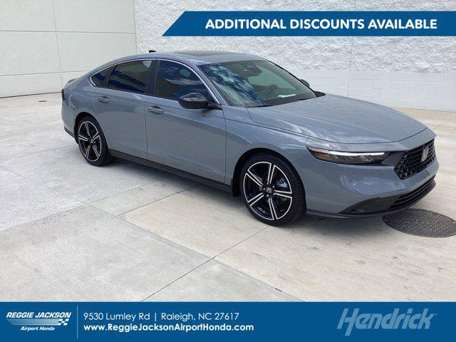 new 2024 Honda Accord Hybrid car, priced at $34,445