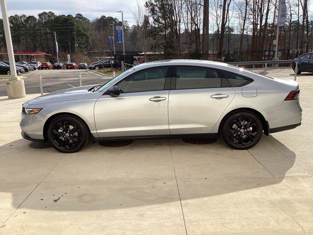 new 2025 Honda Accord car, priced at $31,655