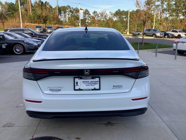 new 2025 Honda Accord Hybrid car, priced at $35,205