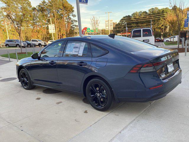 new 2025 Honda Accord car, priced at $31,655