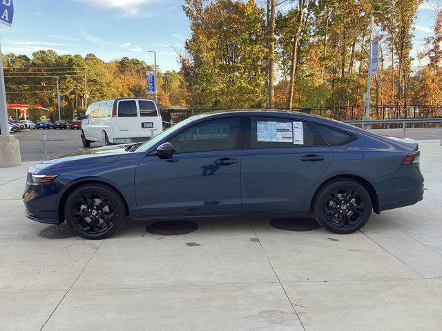 new 2025 Honda Accord car, priced at $31,655