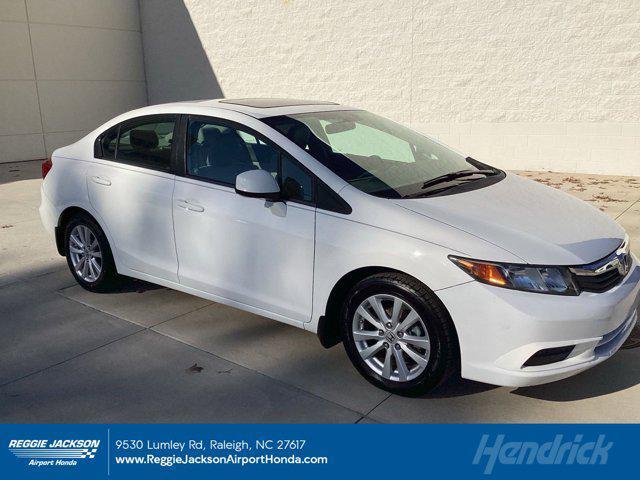 used 2012 Honda Civic car, priced at $8,998