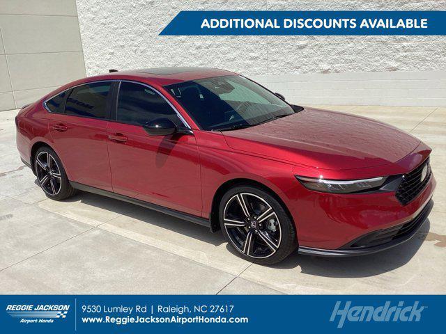 new 2024 Honda Accord Hybrid car, priced at $34,445