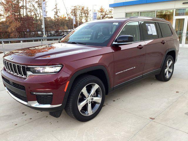 used 2021 Jeep Grand Cherokee L car, priced at $25,864