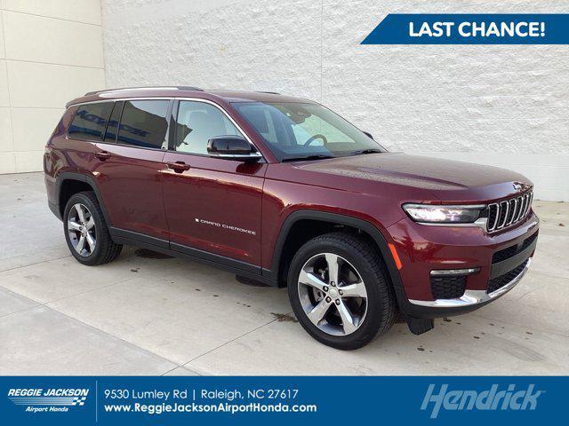 used 2021 Jeep Grand Cherokee L car, priced at $25,864