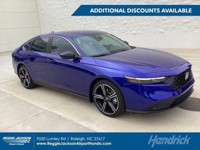 new 2024 Honda Accord Hybrid car, priced at $34,445