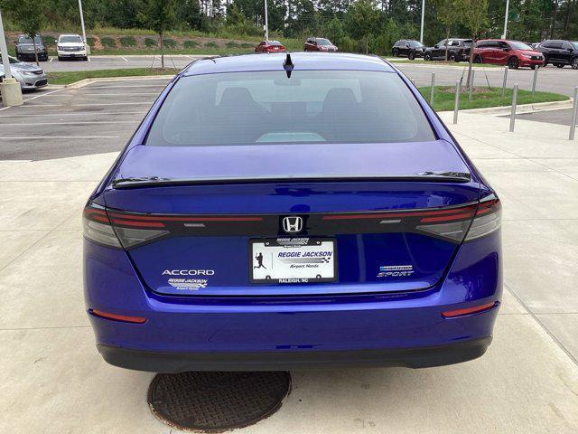 new 2024 Honda Accord Hybrid car, priced at $34,445