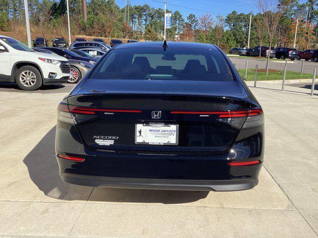 new 2025 Honda Accord car, priced at $31,655