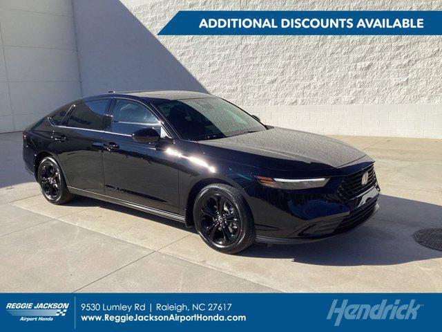 new 2025 Honda Accord car, priced at $31,655