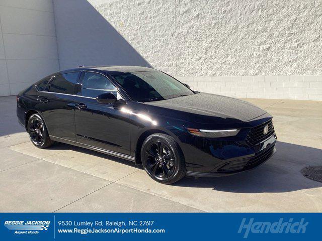 new 2025 Honda Accord car, priced at $31,655