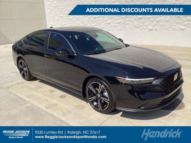 new 2024 Honda Accord Hybrid car, priced at $33,990