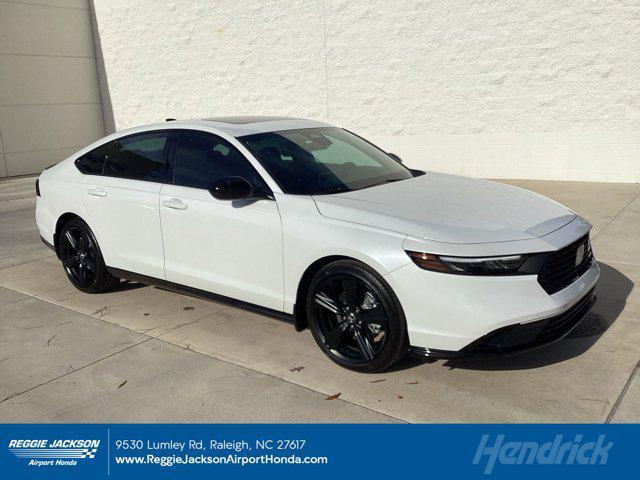 new 2025 Honda Accord Hybrid car, priced at $36,925