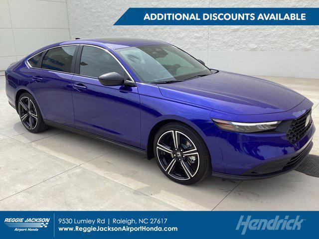 new 2024 Honda Accord Hybrid car, priced at $34,445